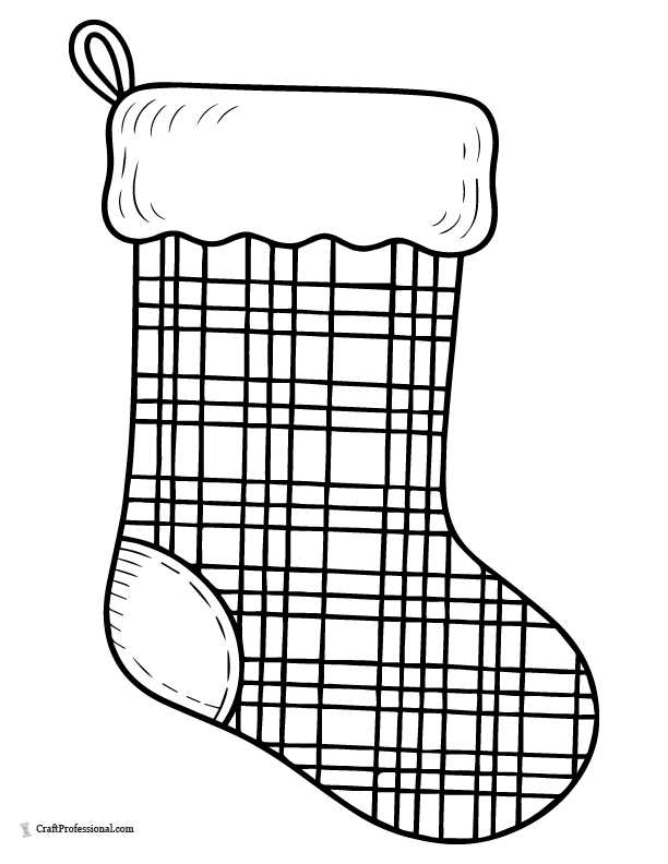 printable christmas stocking coloring pages printable christmas stocking coloring pages