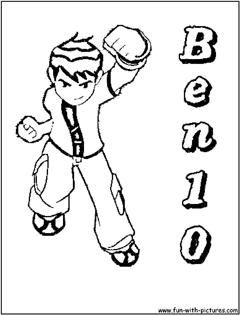 ben ten printable coloring pages ben ten printable coloring pages