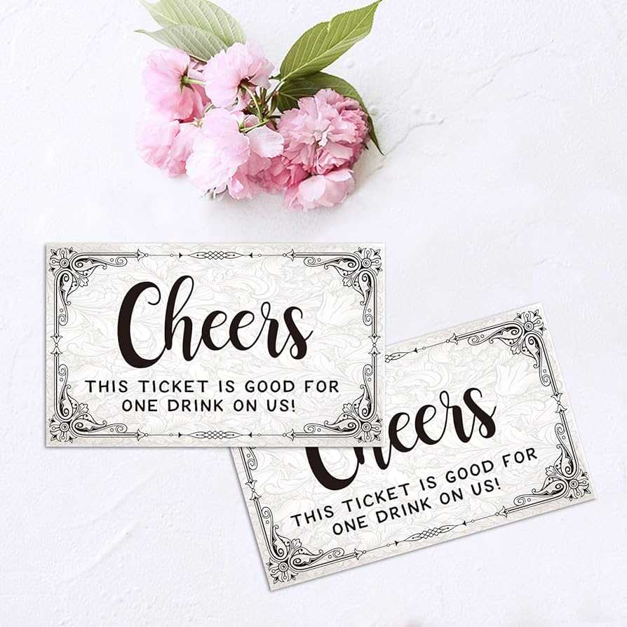 printable drink tickets printable drink tickets