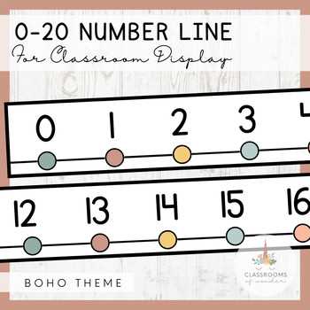 large printable number line 1 20 large printable number line 1 20