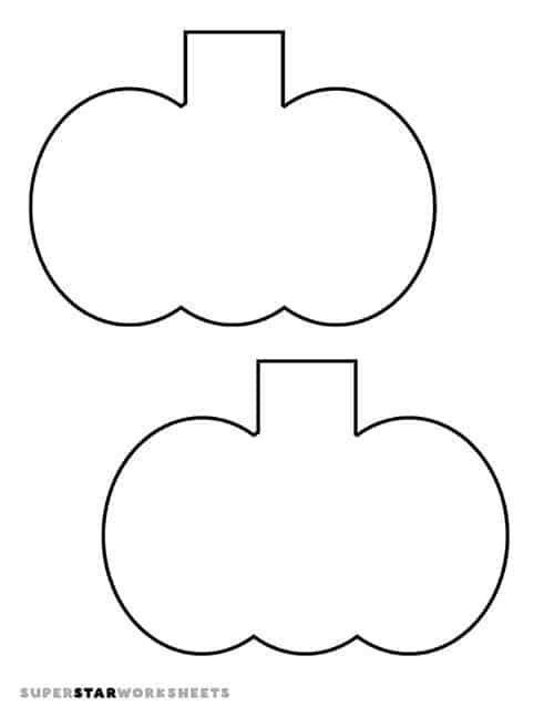 large pumpkin template free printable