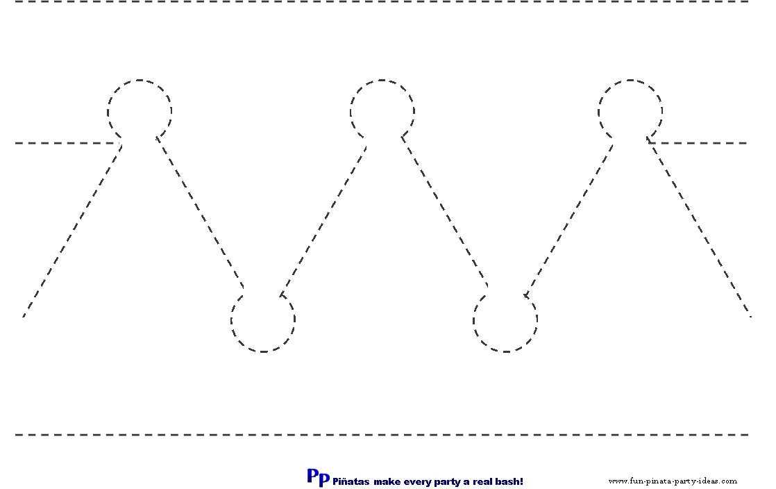 free printable piñata template