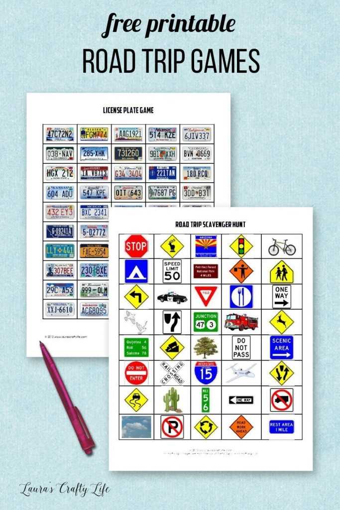licence plate game printable licence plate game printable