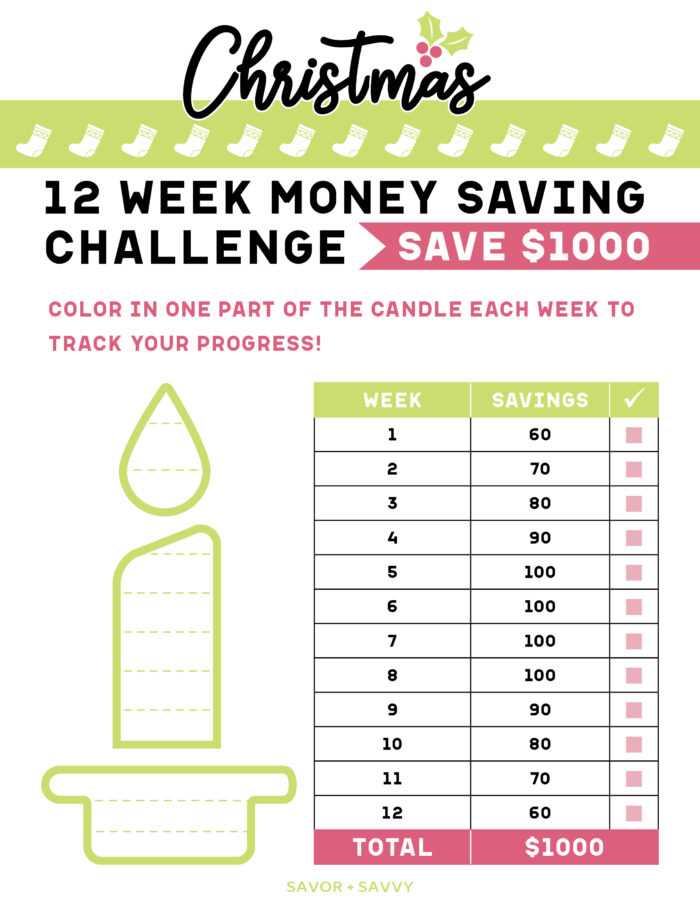 free printable savings challenge printable free printable savings challenge printable
