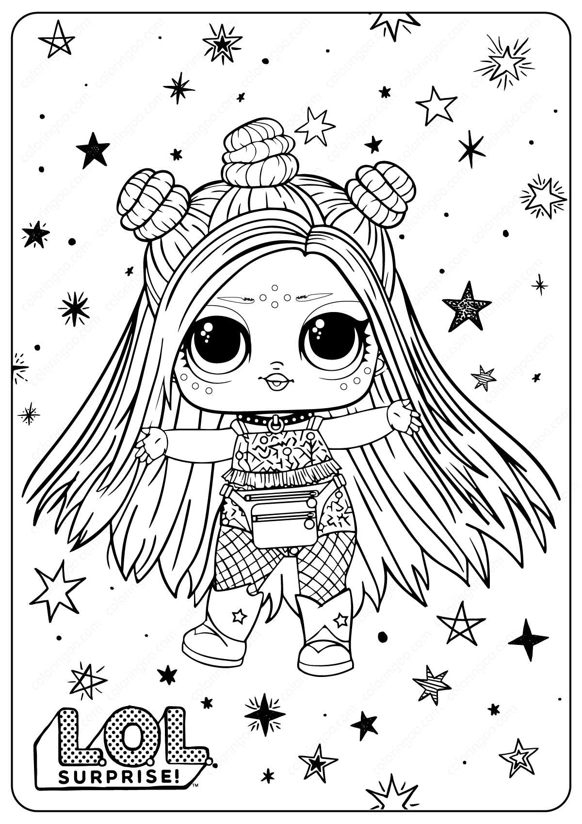 lol dolls printable coloring pages lol dolls printable coloring pages