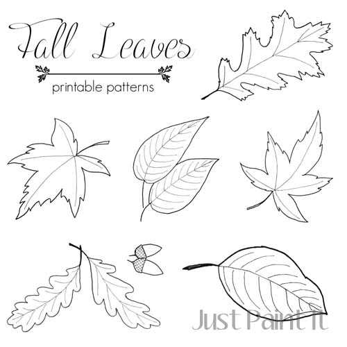 leaf pattern printable free leaf pattern printable free