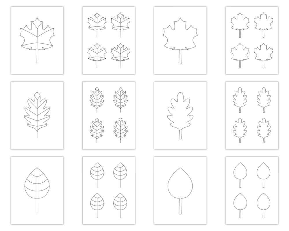 leaf pattern printable free leaf pattern printable free