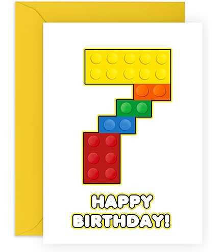 lego birthday card printable