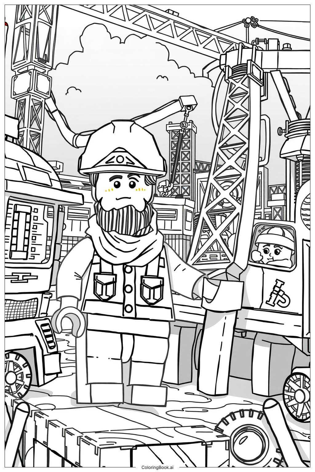 lego coloring book printable