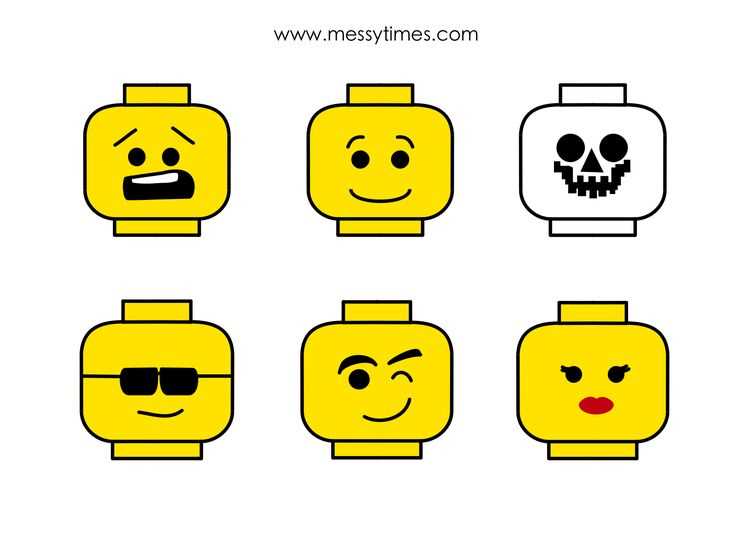 lego faces printable lego faces printable