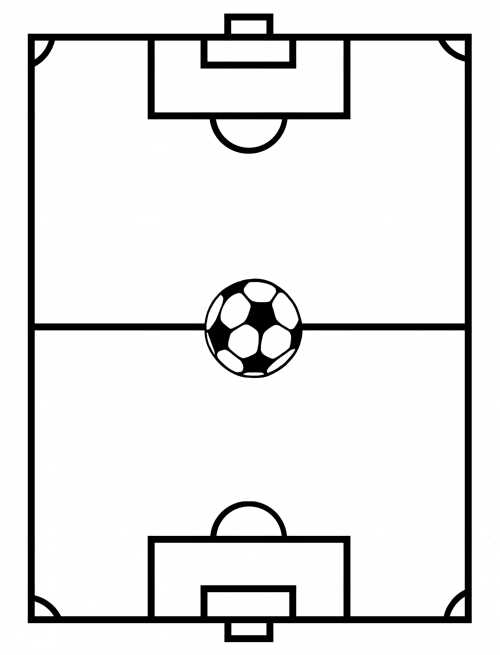 printable soccer pictures to color