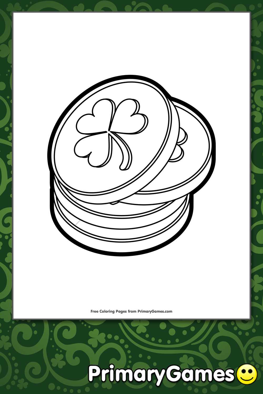 leprechaun coins printable