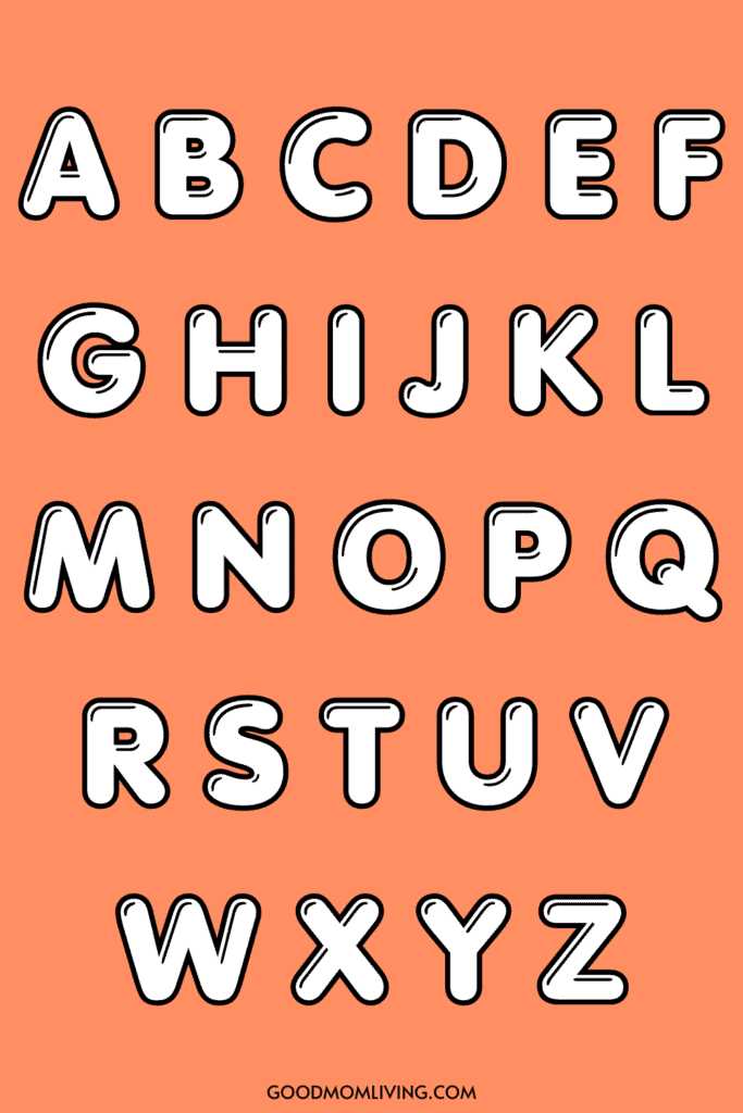 letter alphabet printable letter alphabet printable
