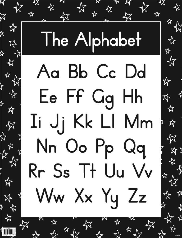 letter chart printable