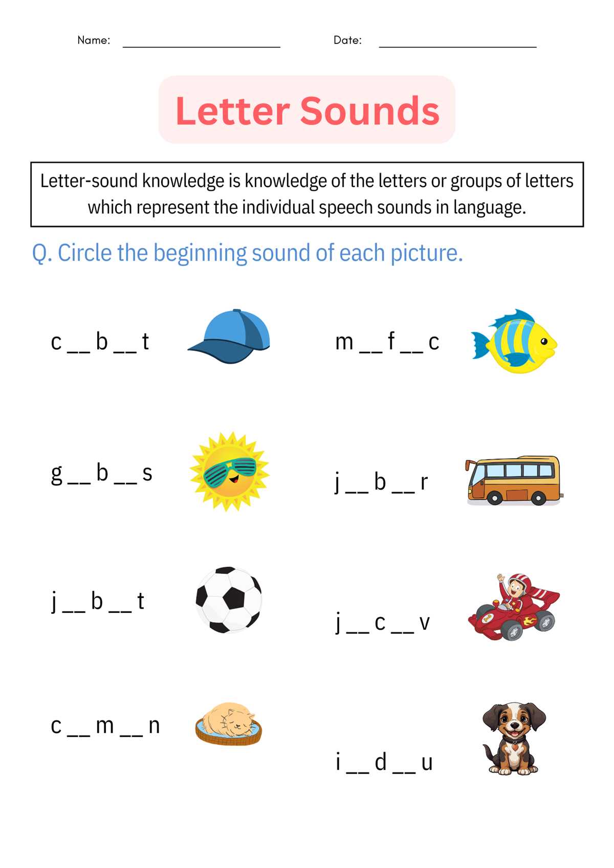 letter sounds printables letter sounds printables
