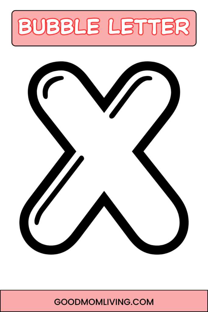 letter x printable letter x printable