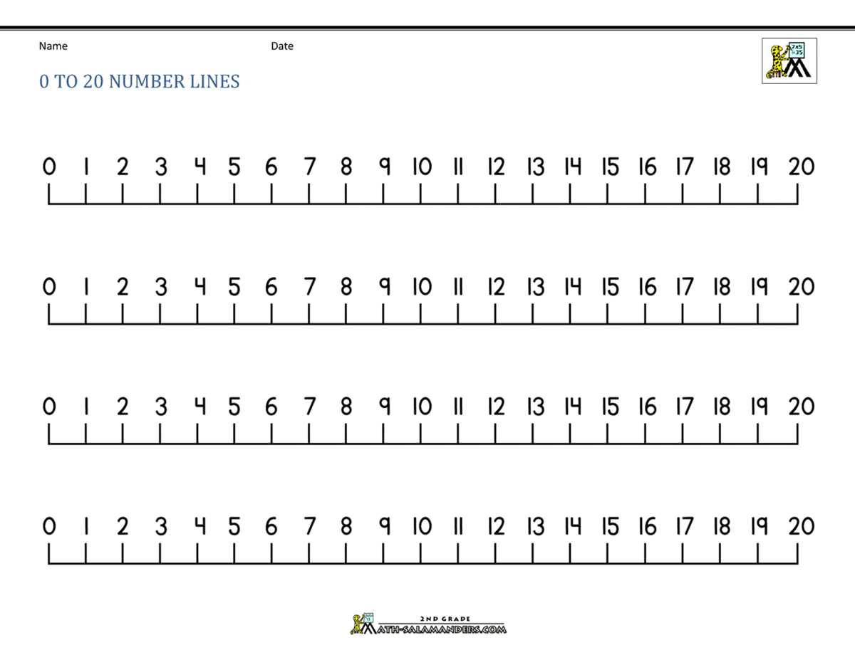number line 1 20 printable free number line 1 20 printable free