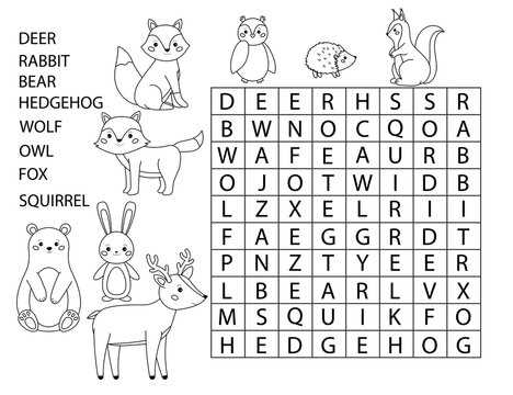 printable kids crossword puzzles