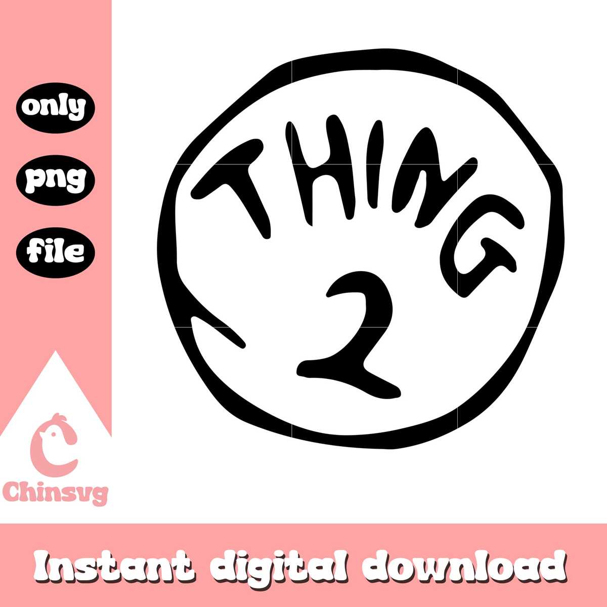 thing 2 logo printable thing 2 logo printable