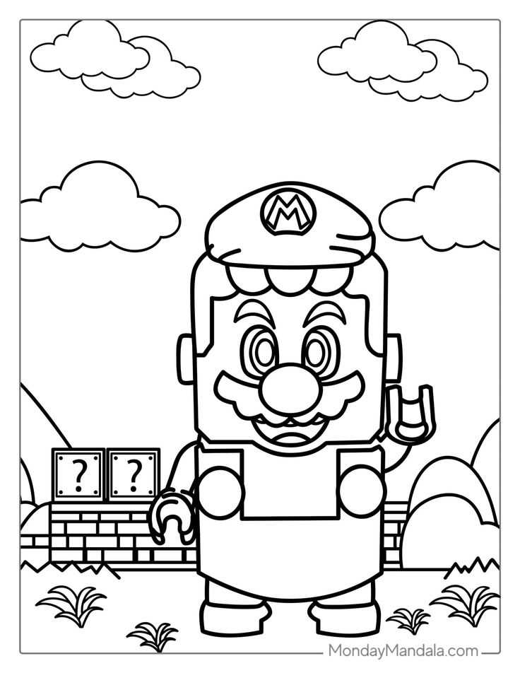printable mario pictures