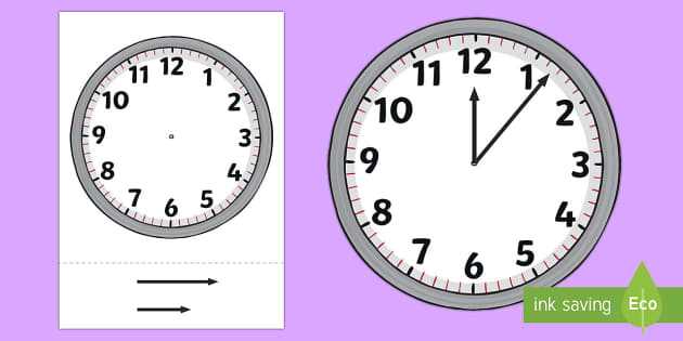 printable clock face and hands printable clock face and hands