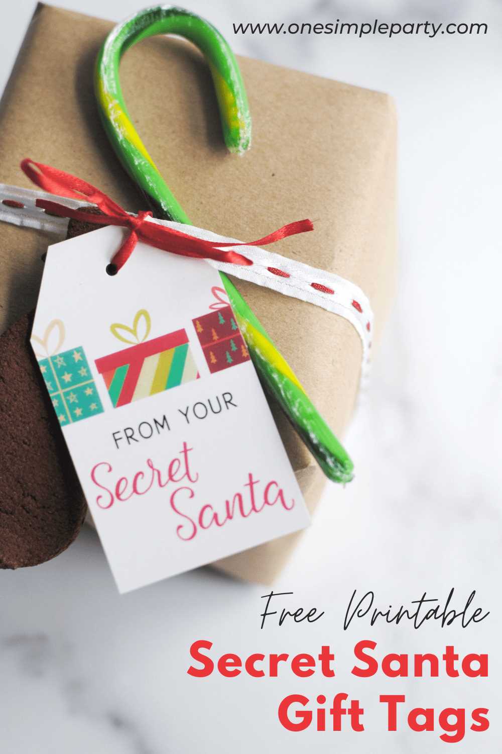 free printable secret santa gift tags