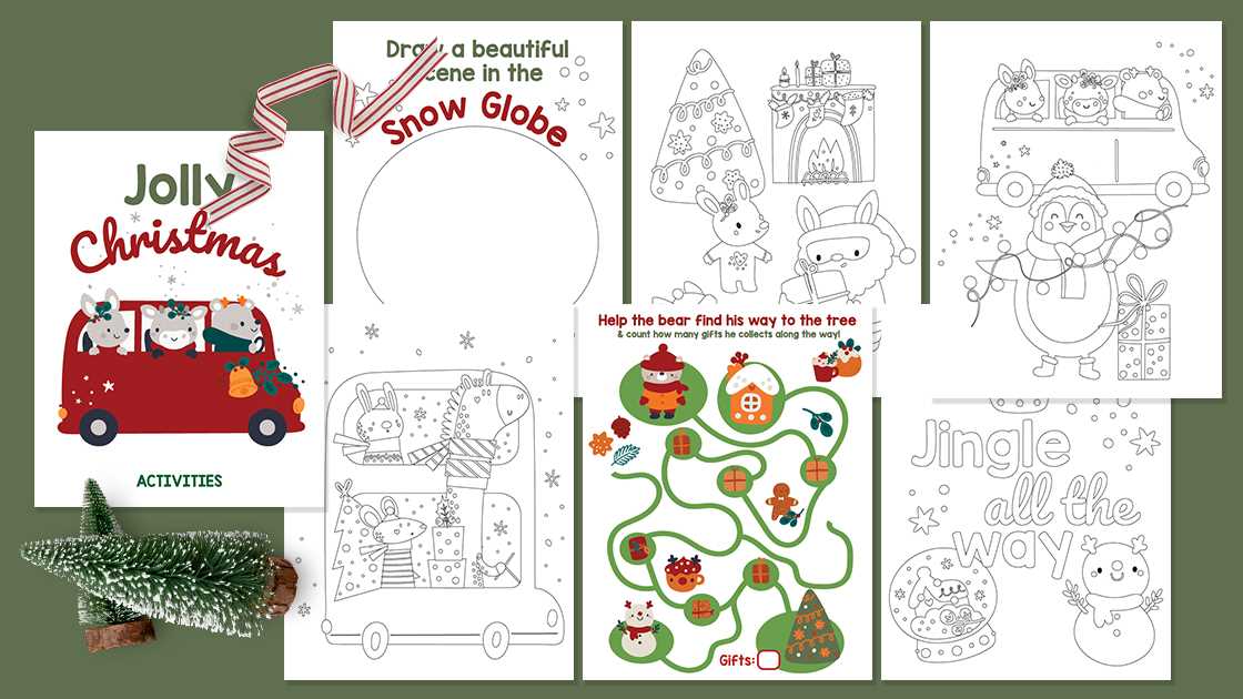 free printable christmas activities