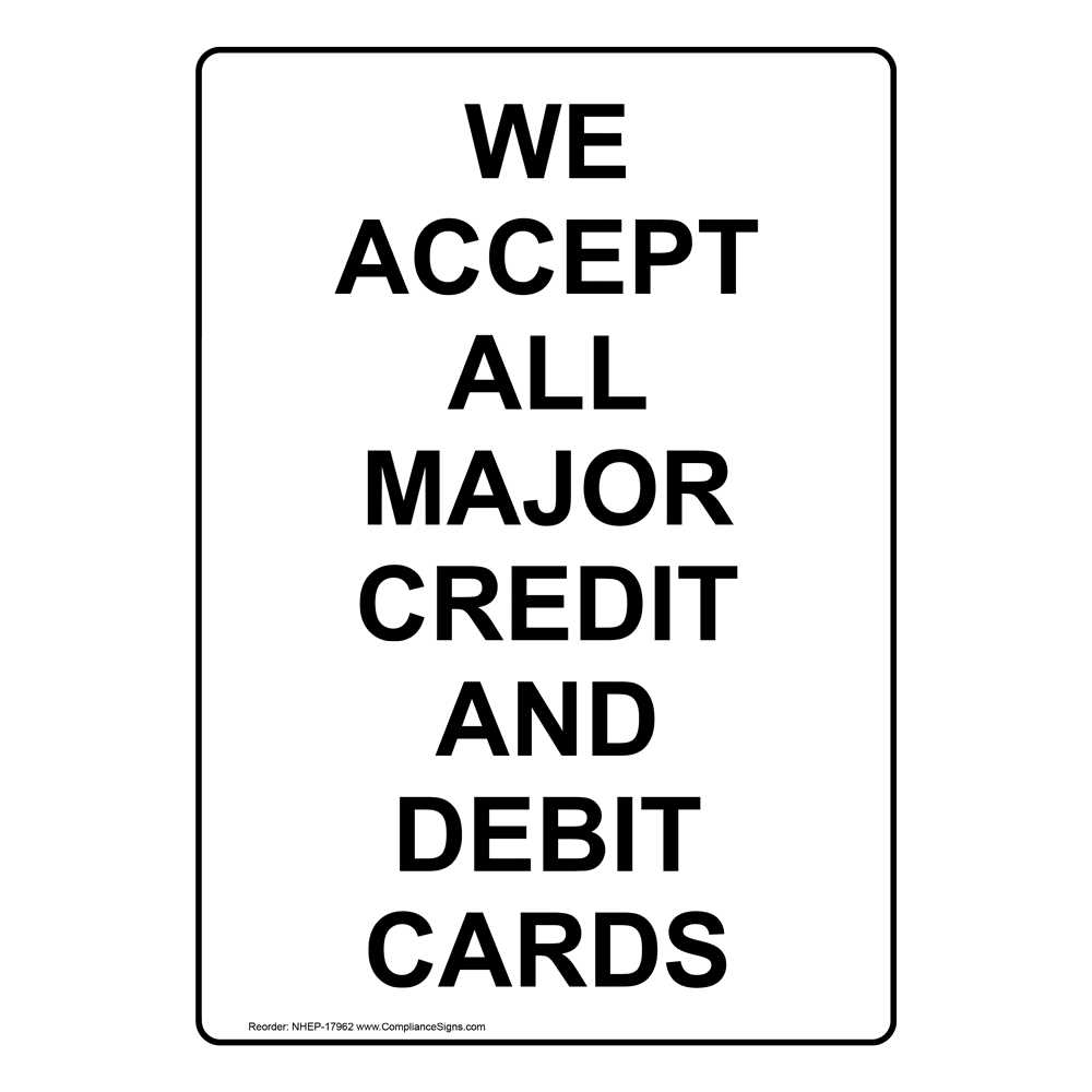 printable credit card fee sign printable credit card fee sign