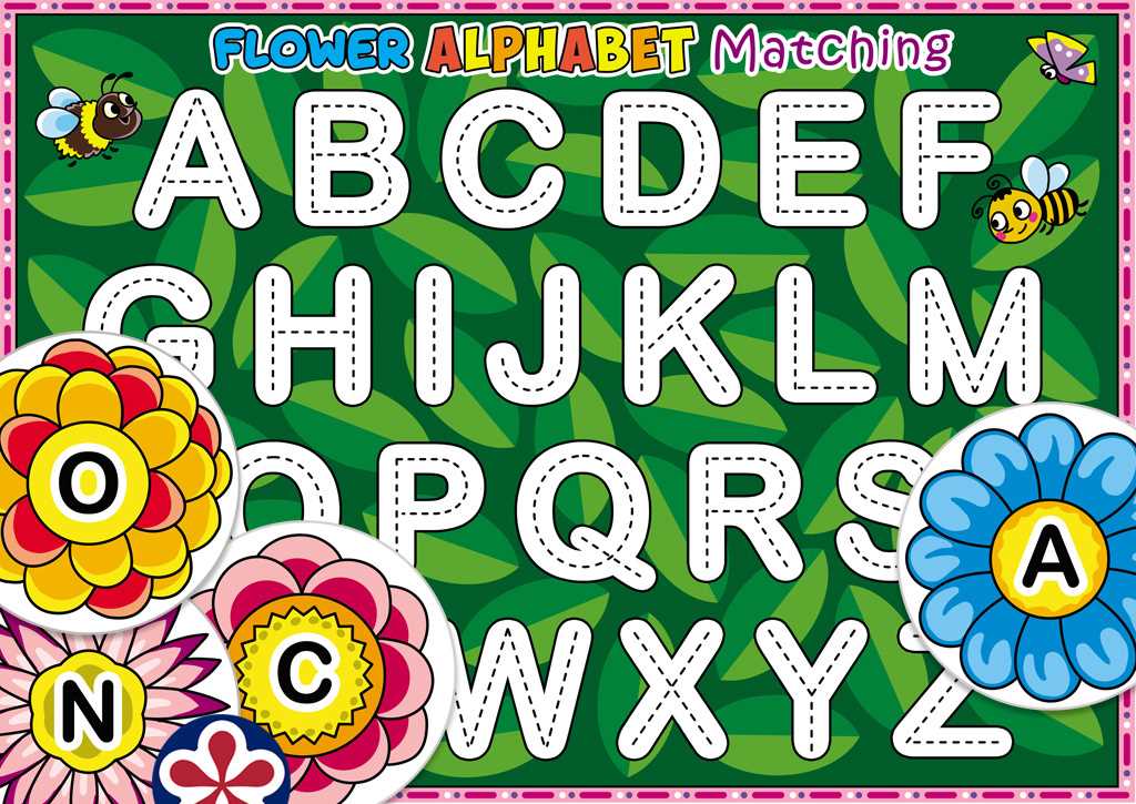 colored flowers printable