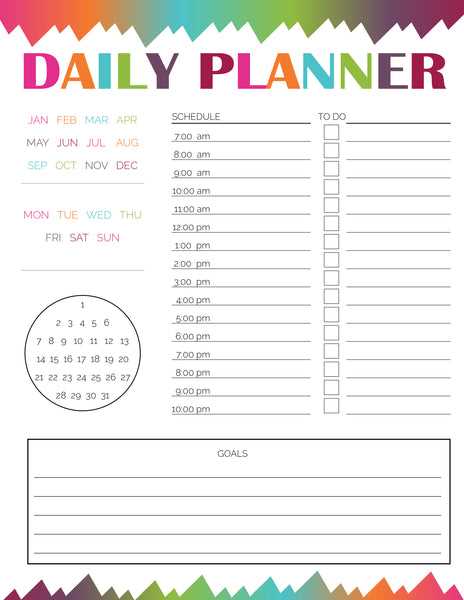 hour schedule printable hour schedule printable