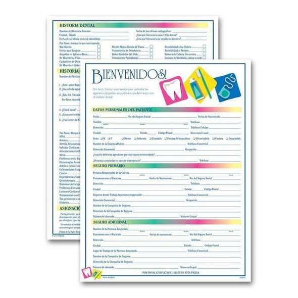 printable spanish patient registration form printable spanish patient registration form