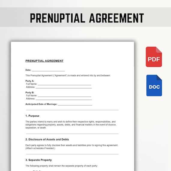 marriage free printable prenuptial agreement form marriage free printable prenuptial agreement form