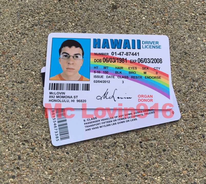 mclovin id printable mclovin id printable