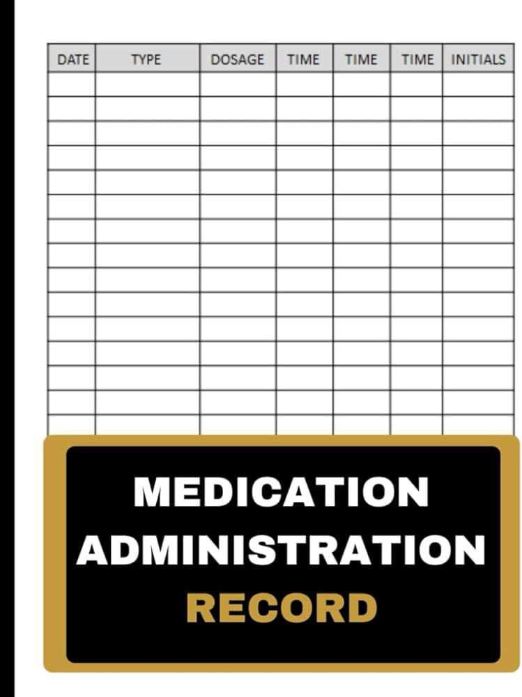 medication administration record printable medication administration record printable