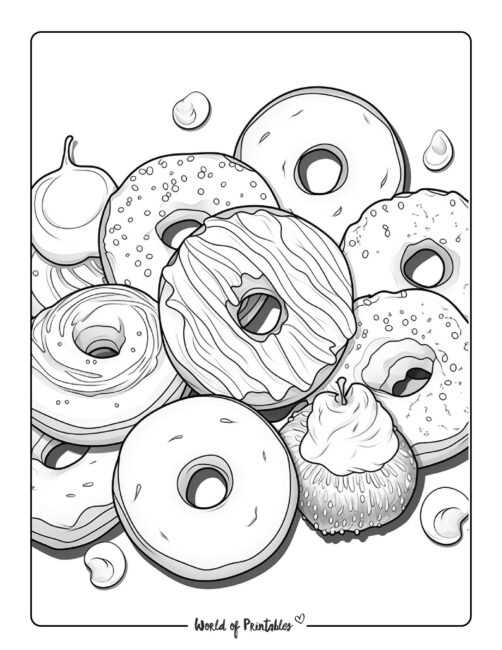 food coloring pages printable food coloring pages printable