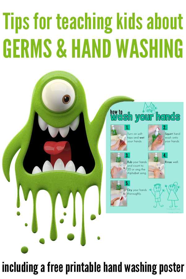 printable wash hands poster