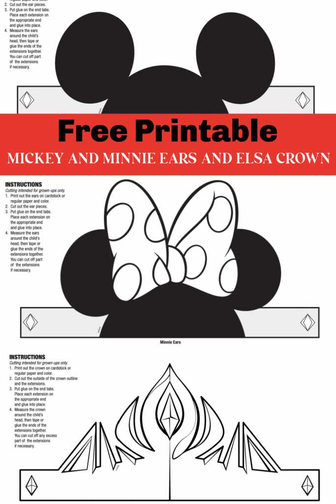 mickey head printable mickey head printable