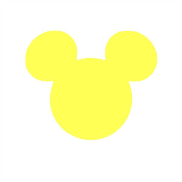 mickey head printable mickey head printable