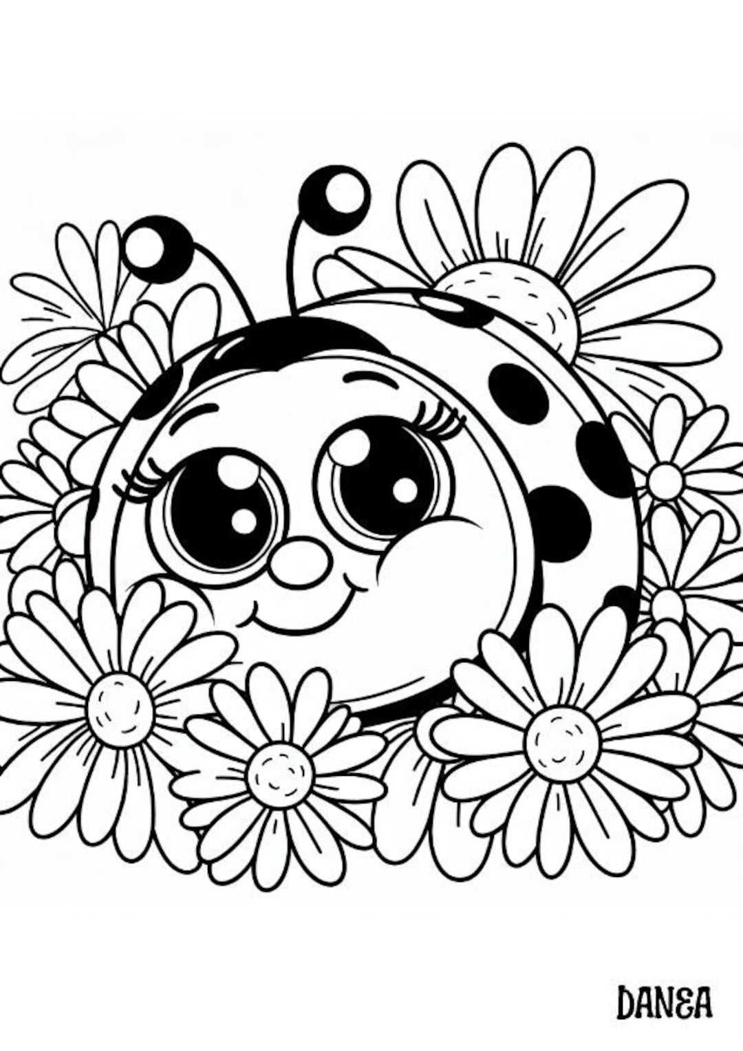 ladybug coloring pages printable