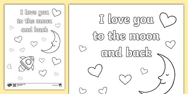 moon printable coloring pages