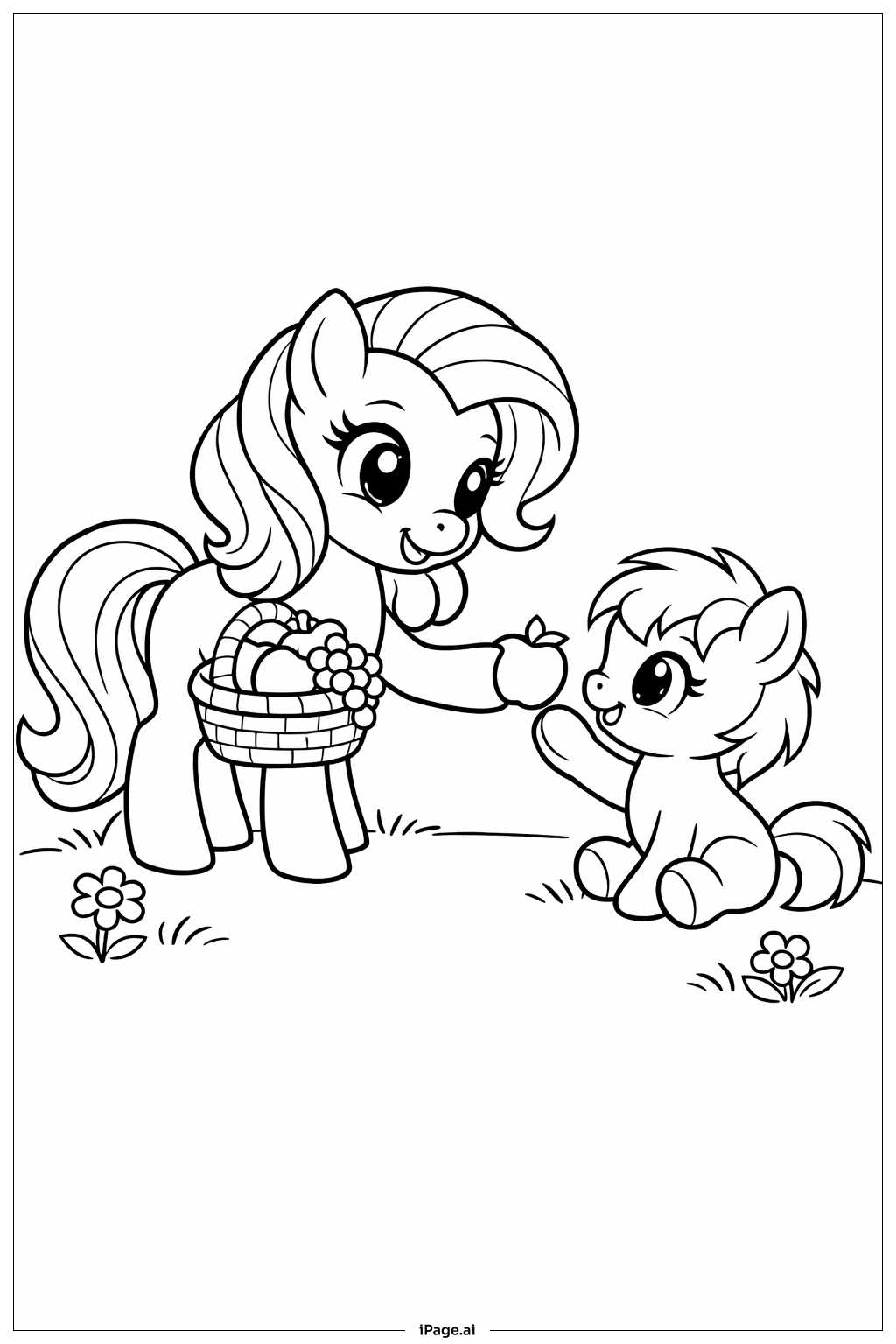 my little pony printable colouring pages