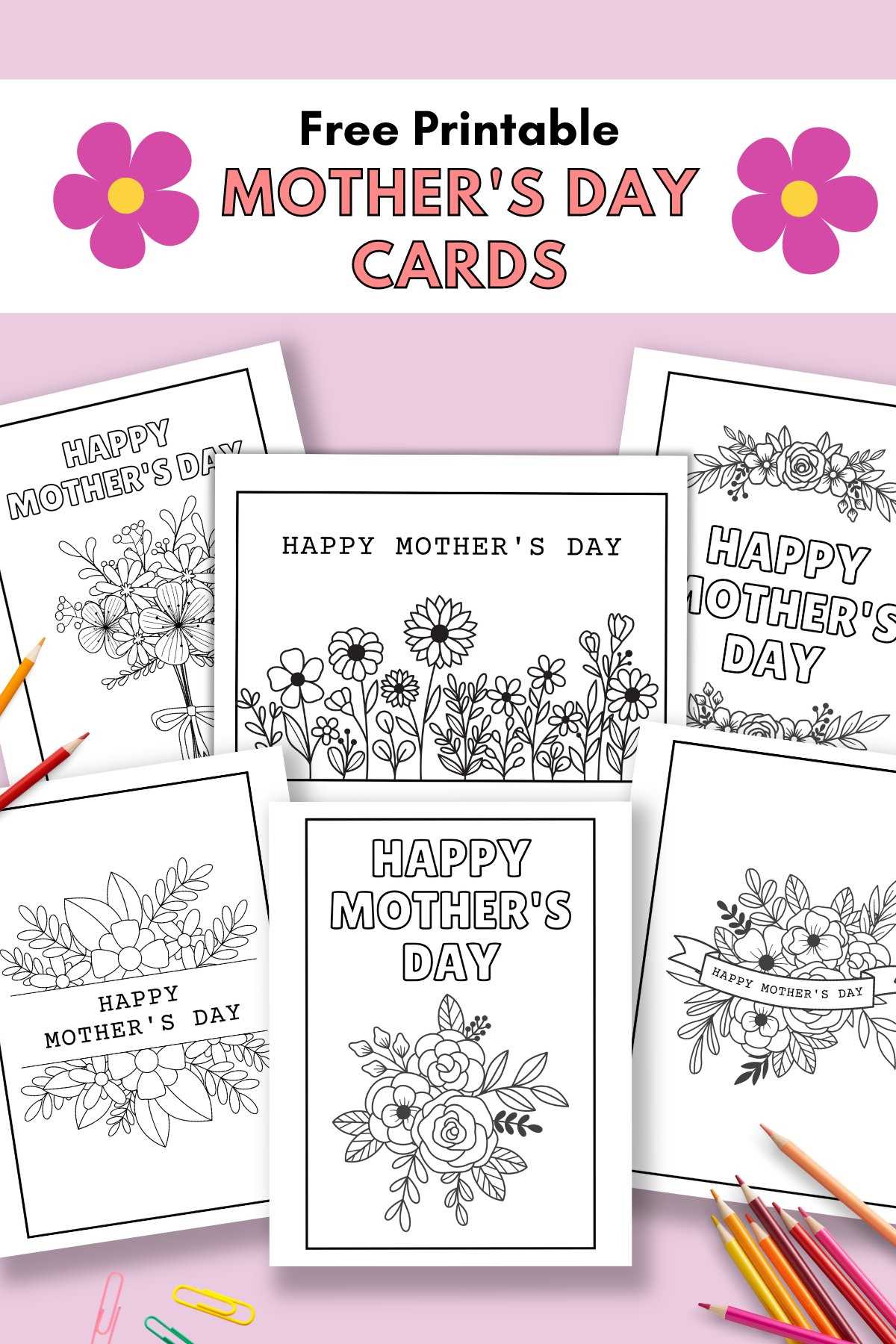mothers day card printable for kids mothers day card printable for kids