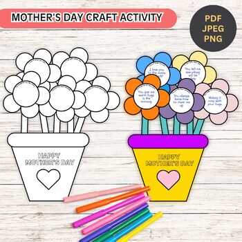 mothers day crafts for kids printable mothers day crafts for kids printable