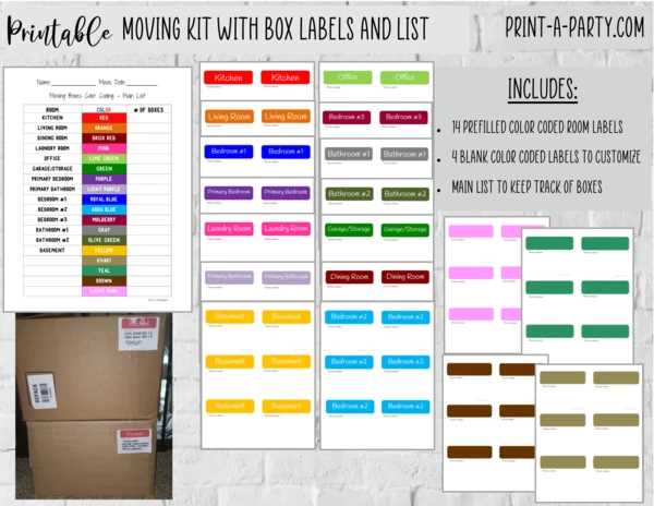 moving box labels printable moving box labels printable