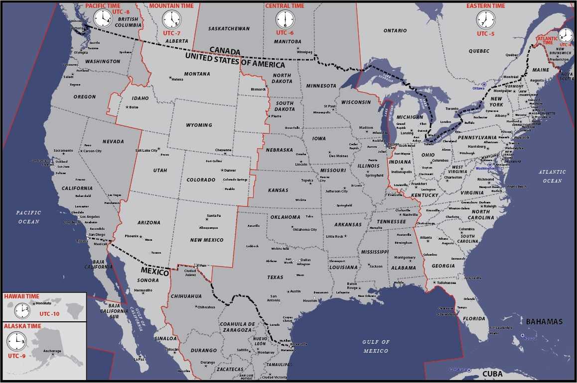us time zone map printable us time zone map printable