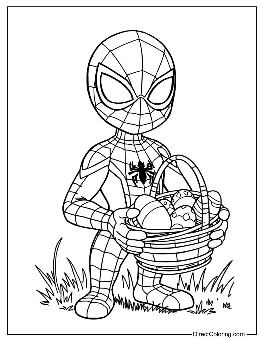 free printable spiderman color pages free printable spiderman color pages