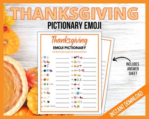 free thanksgiving games printable