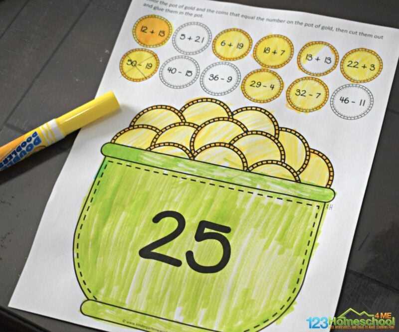 leprechaun coins printable