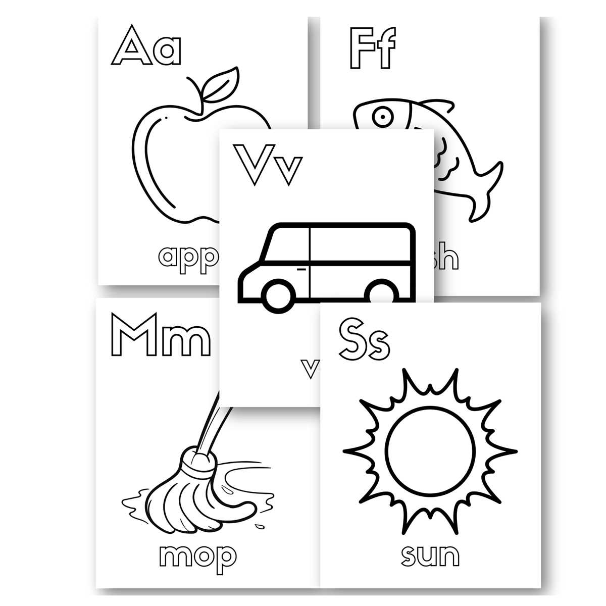 alphabet coloring book printable alphabet coloring book printable