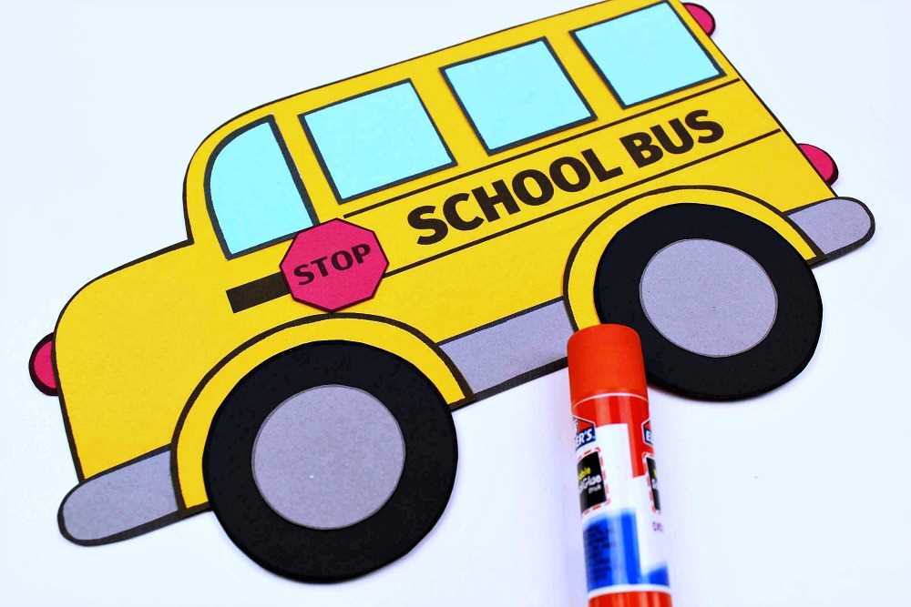 bus template printable bus template printable